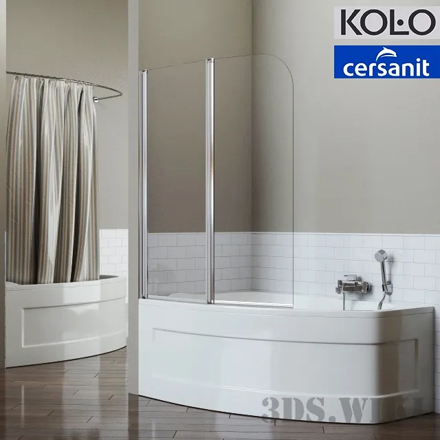bathroom – Acrylic bathtub Kolo Mystery 3D Model