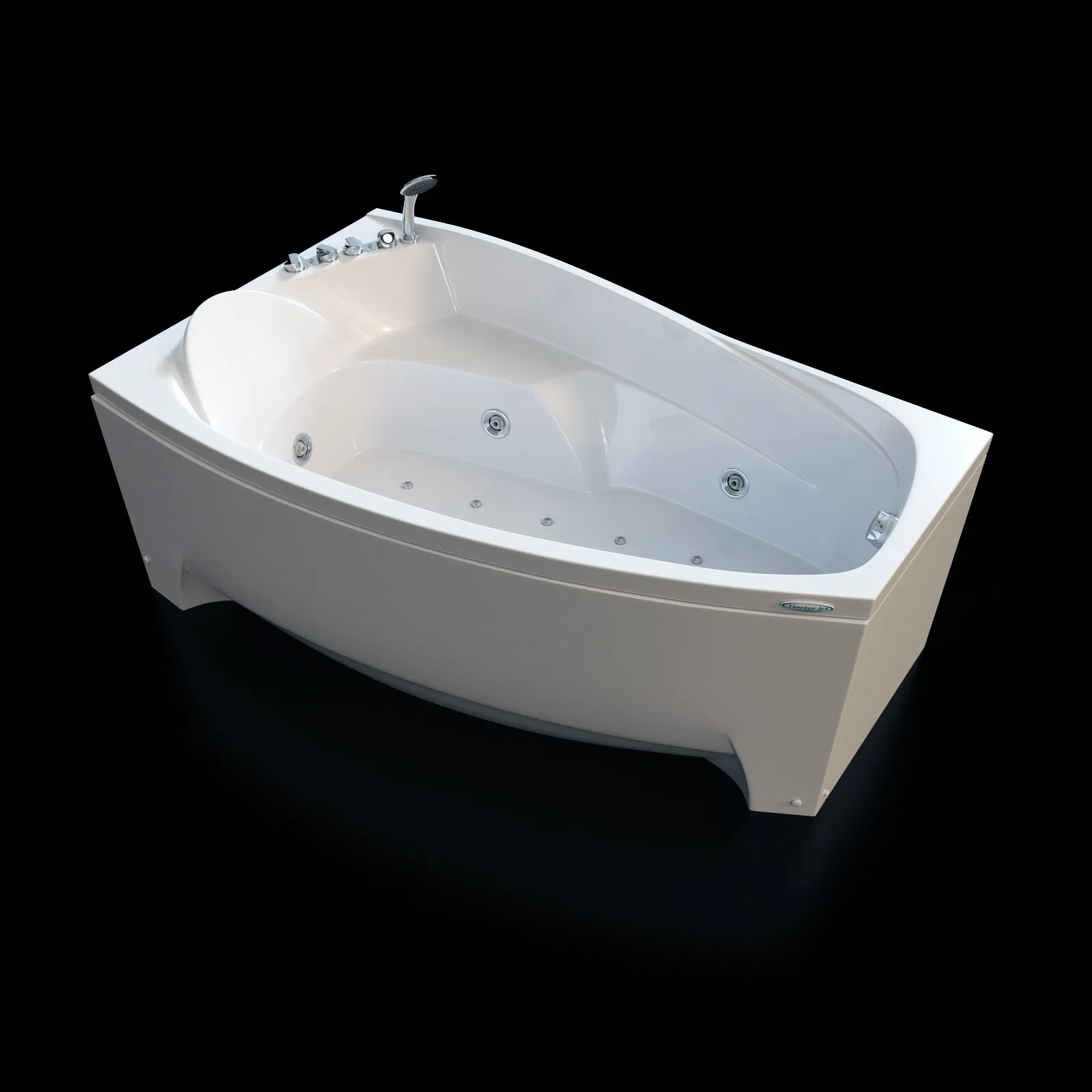 bathroom – Acrylic hydromassage bath Doctor Jet Laluna 3D Model
