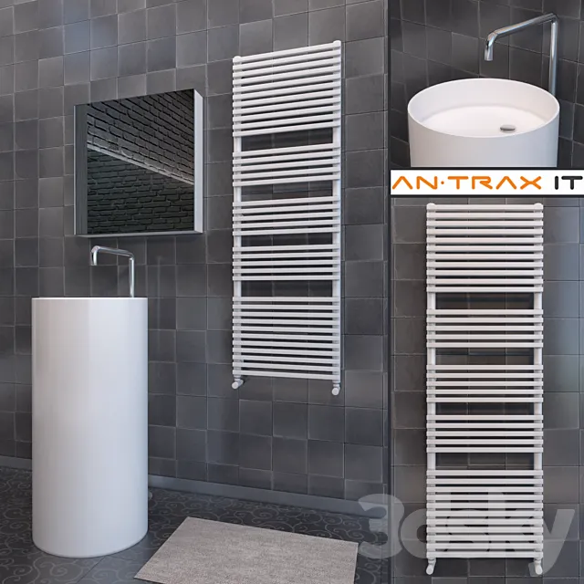 Bathroom ANTRAX H_20 BATH 3D Model