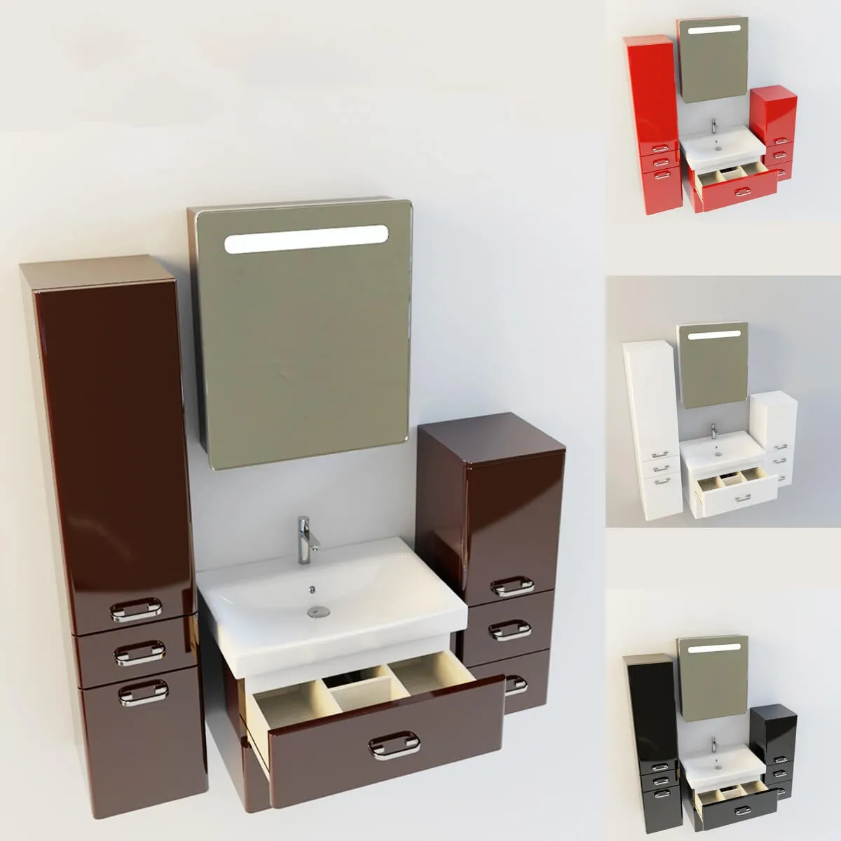 bathroom – Aquaton Amerina 70 3D Model