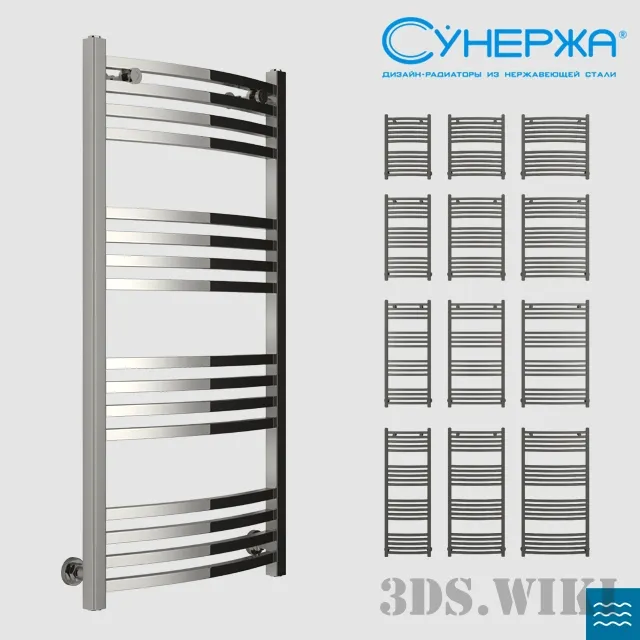 bathroom – Arkus – electric heated towel rail 3D Model bathroom – Arkus – electric heated towel rail 3D Model