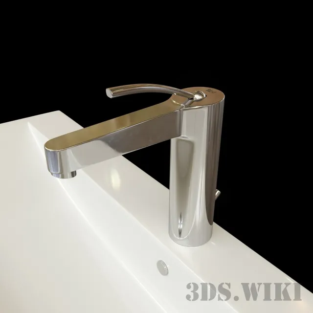 bathroom – Basin faucet Roca Moai 3D Model bathroom – Basin faucet Roca Moai 3D Model