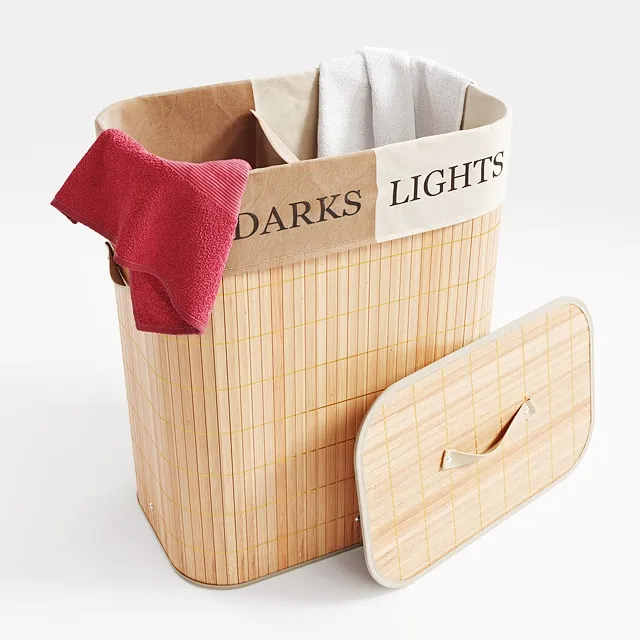 bathroom – Basket for laundry Tatkraft 3D Model
