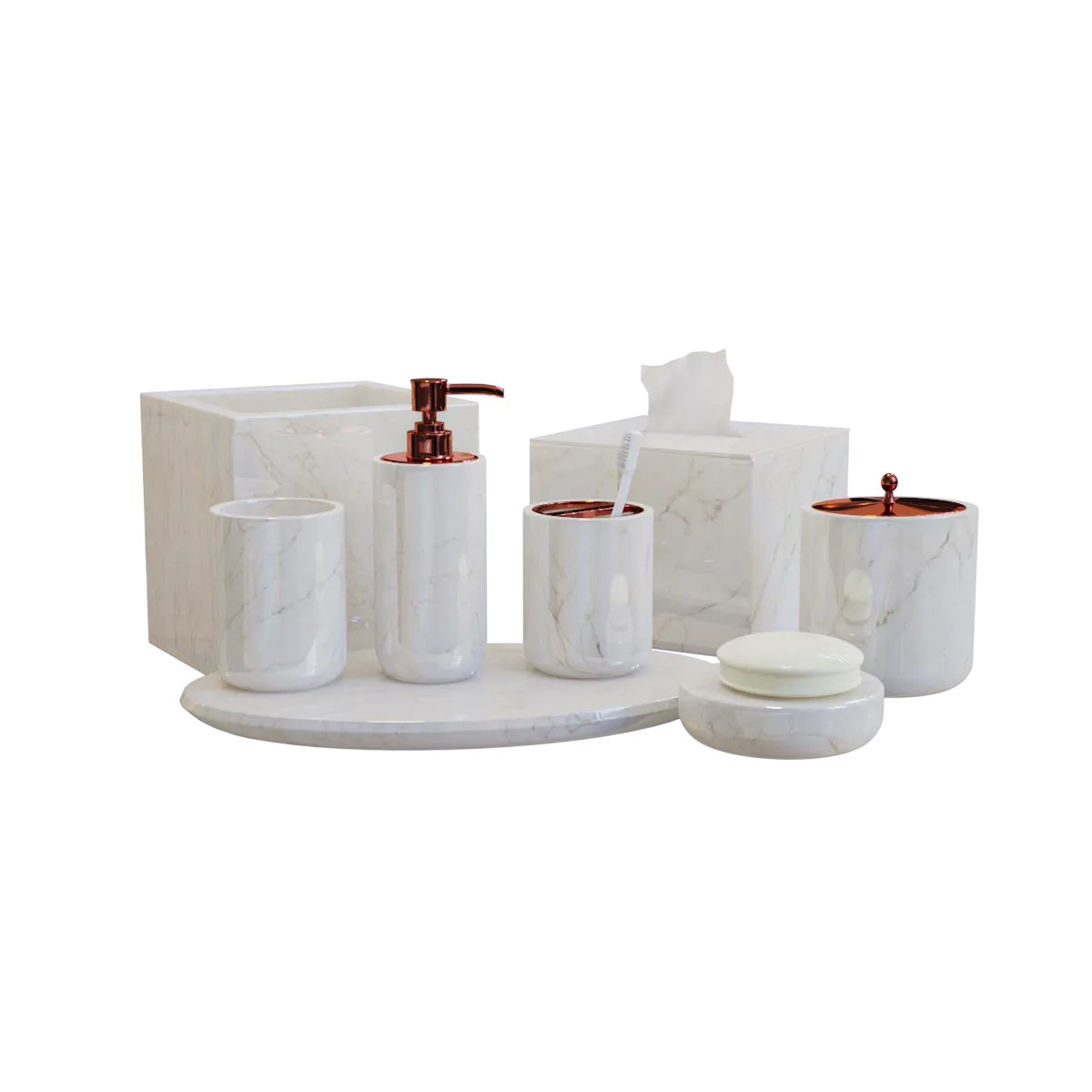 bathroom – Bath accesories 05 3D Model