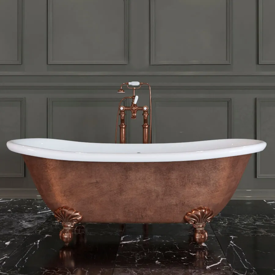 bathroom – Bath Admiral Copper Effect 3D Model