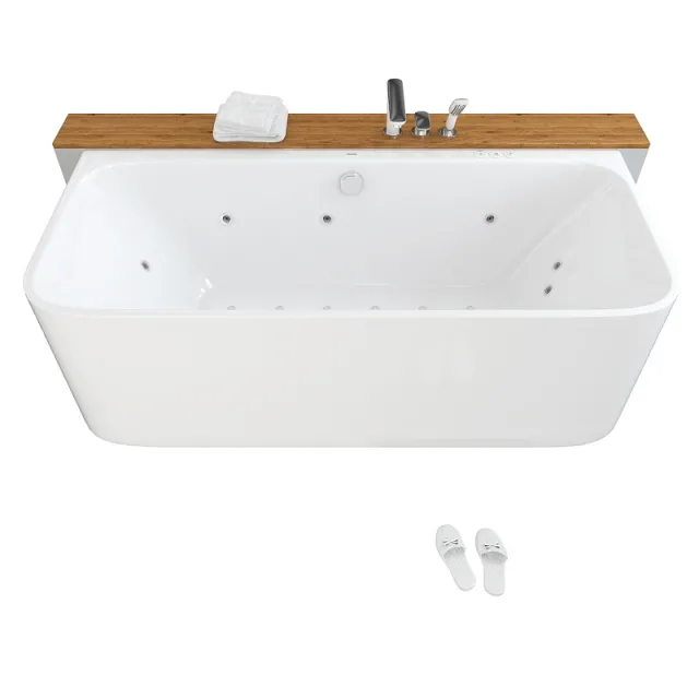 bathroom – Bath Duravit Happy D.2 3D Model