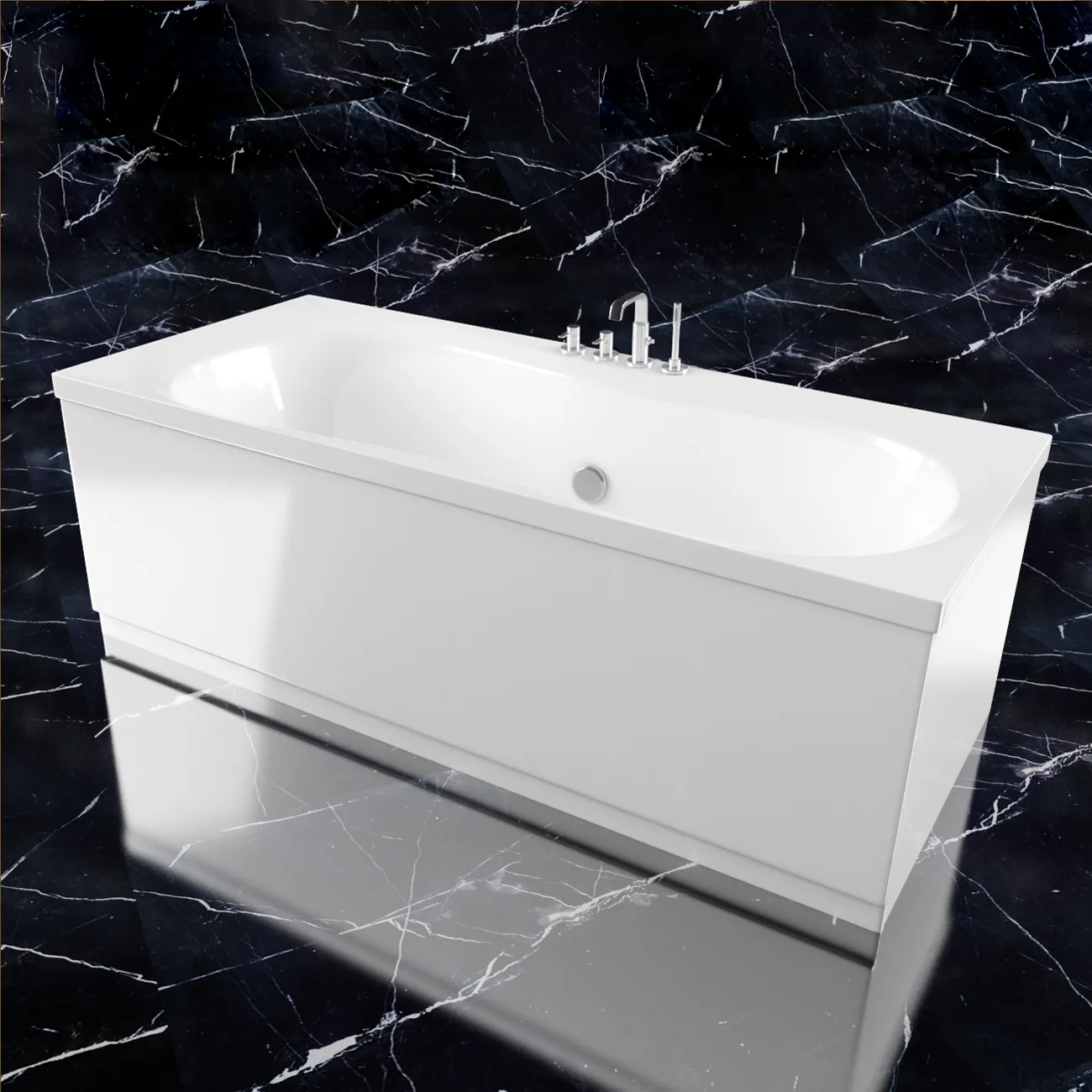 bathroom – Bath Ideal Standard AQUA DUO 3D Model