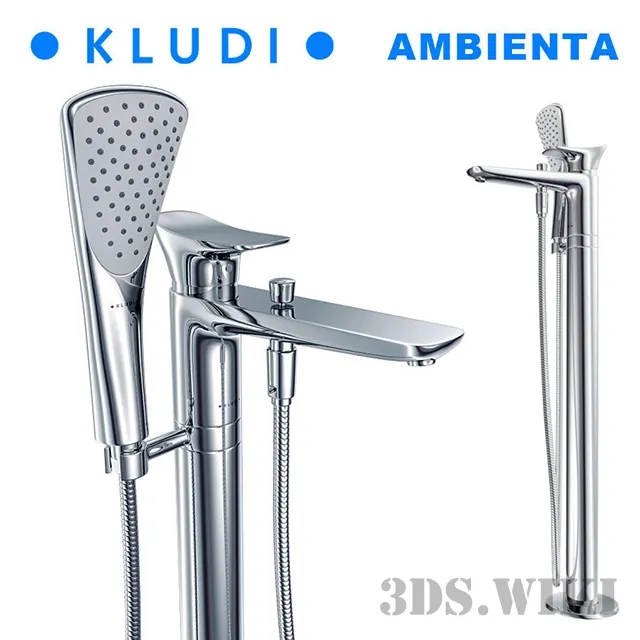 bathroom – Bath mixer Kludi Ambienta 535900575 3D Model bathroom – Bath mixer Kludi Ambienta 535900575 3D Model