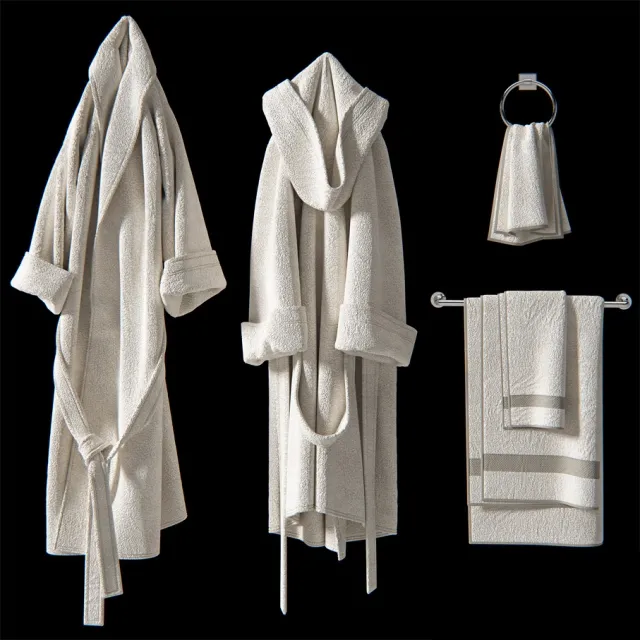 bathroom – Bath set 2 1 3D Model