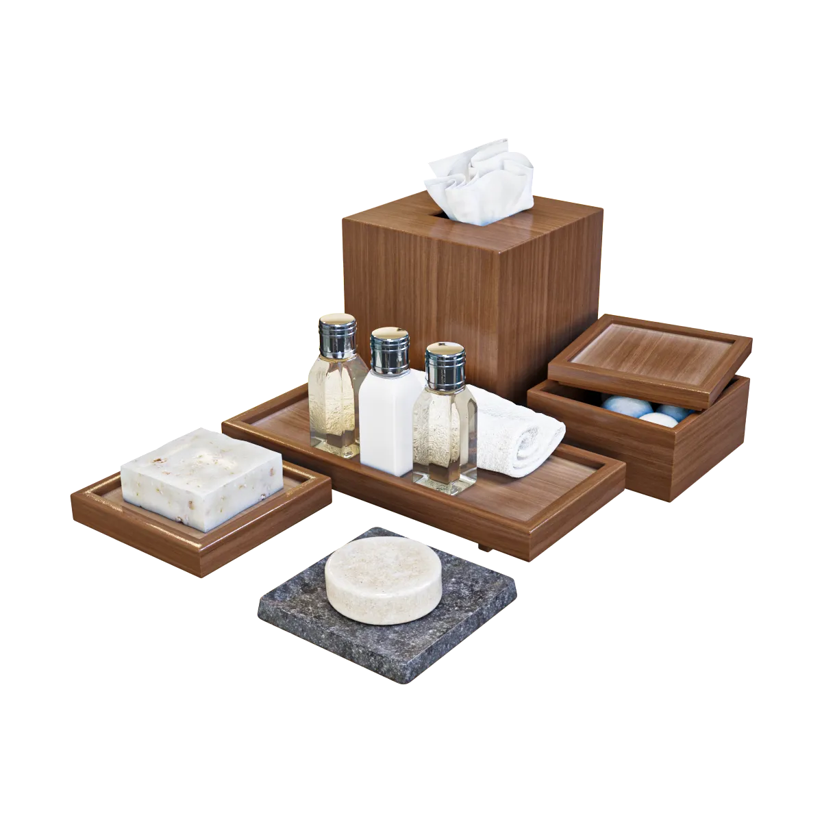 bathroom – Bath set 3 3D Model