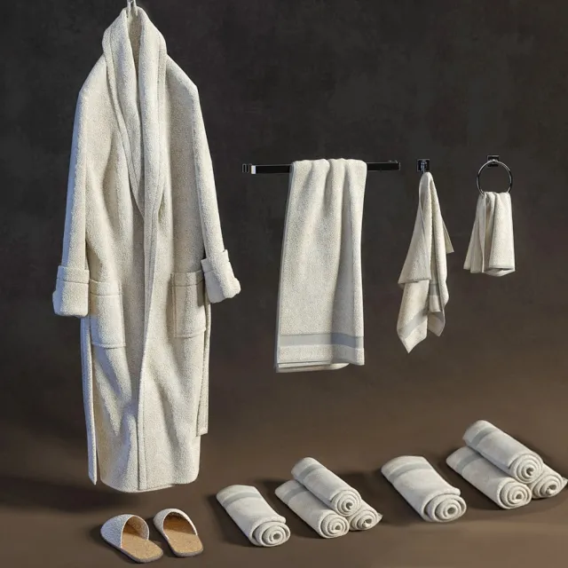 bathroom – Bath Set 3D Model