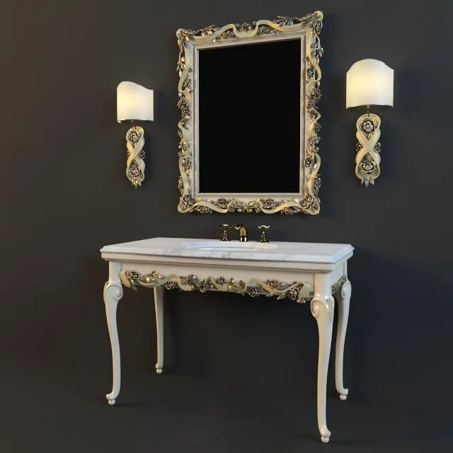 bathroom – Bath set Savio Firmino 3D Model