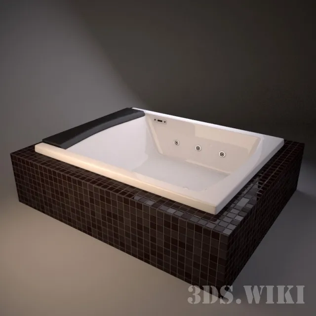 bathroom – Bath Teuco SEASIDE T08 3D Model