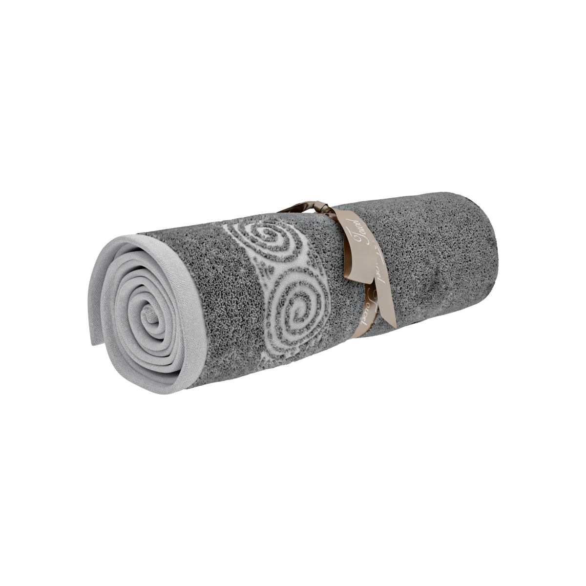 bathroom – Bath tied towel 3D Model