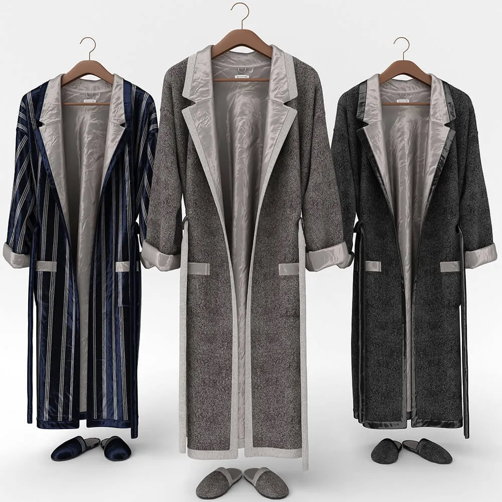 bathroom – Bathrobe 12 3D Model