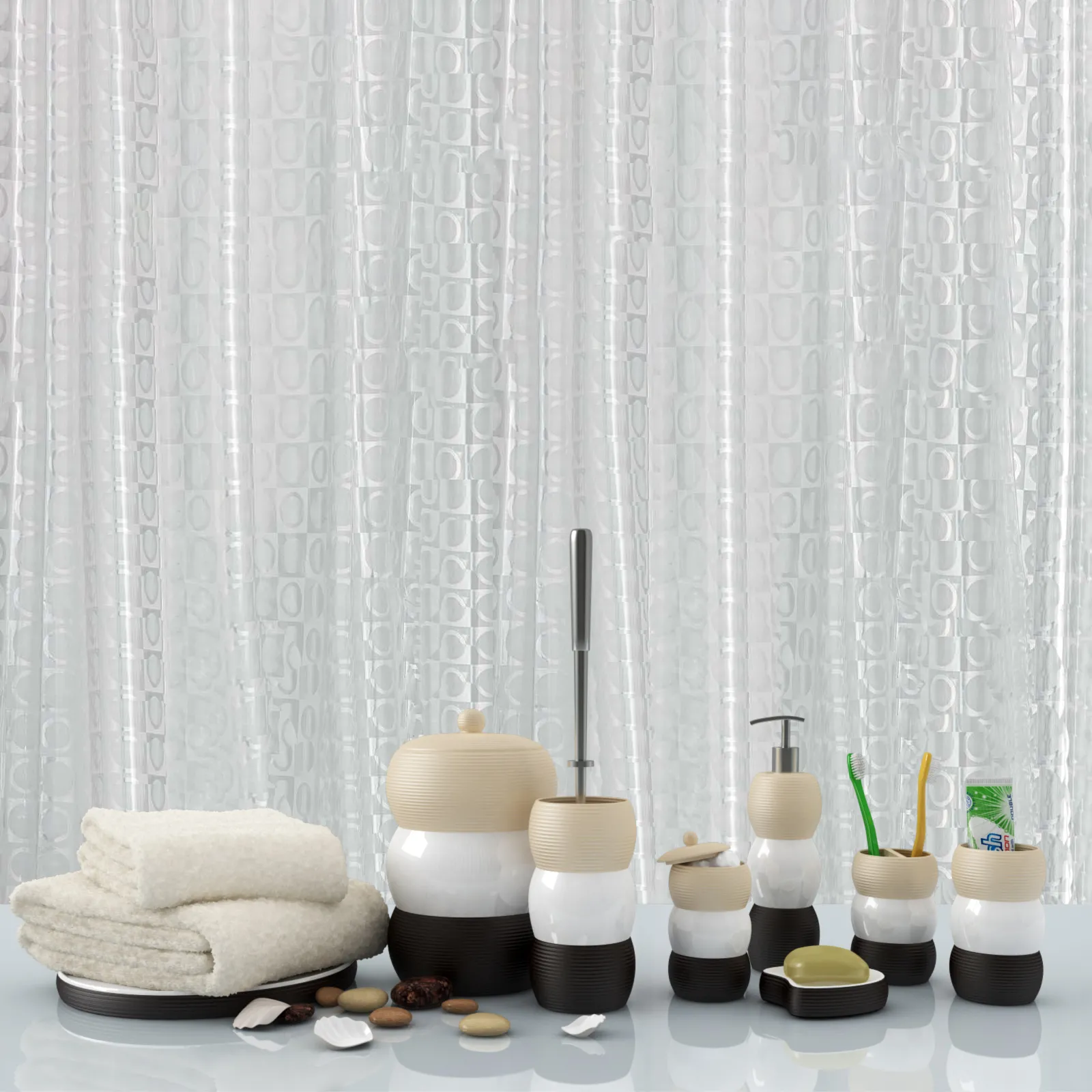 bathroom – Bathroom accessories 02 3D Model