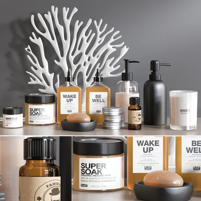 bathroom – Bathroom Accessories 10 3D Model