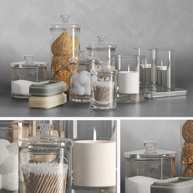 bathroom – Bathroom accessories 18 3D Model