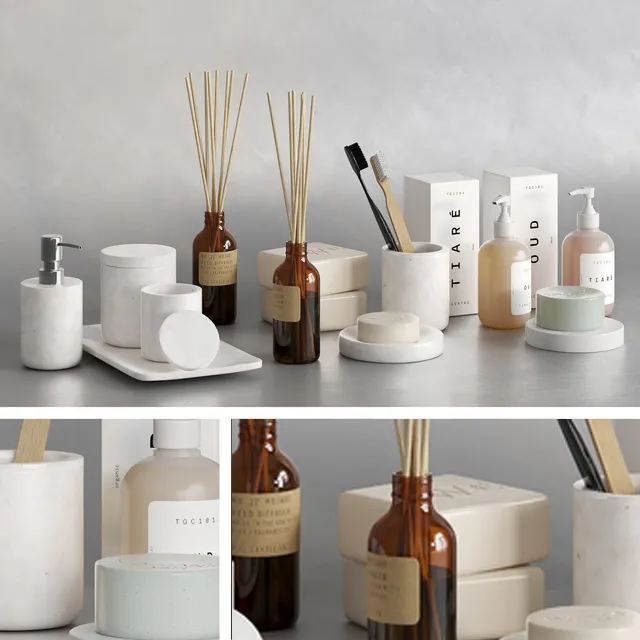 bathroom – Bathroom accessories 2 3D Model