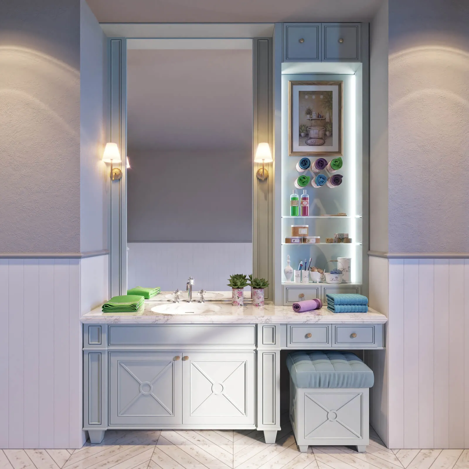 bathroom – Bathroom Decorative Set 6 3D Model