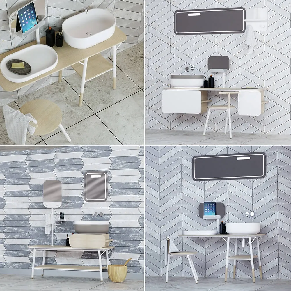 bathroom – Bathroom furniture Obolon 3D Model
