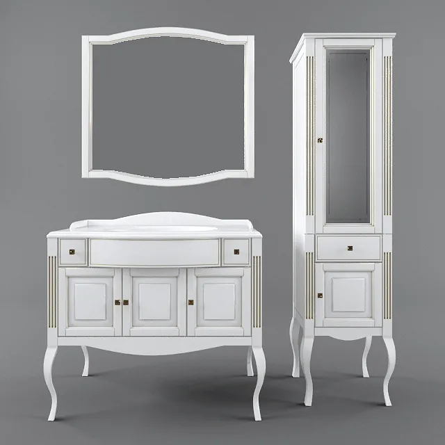 bathroom – Bathroom furniture Opadiris Laura 3D Model