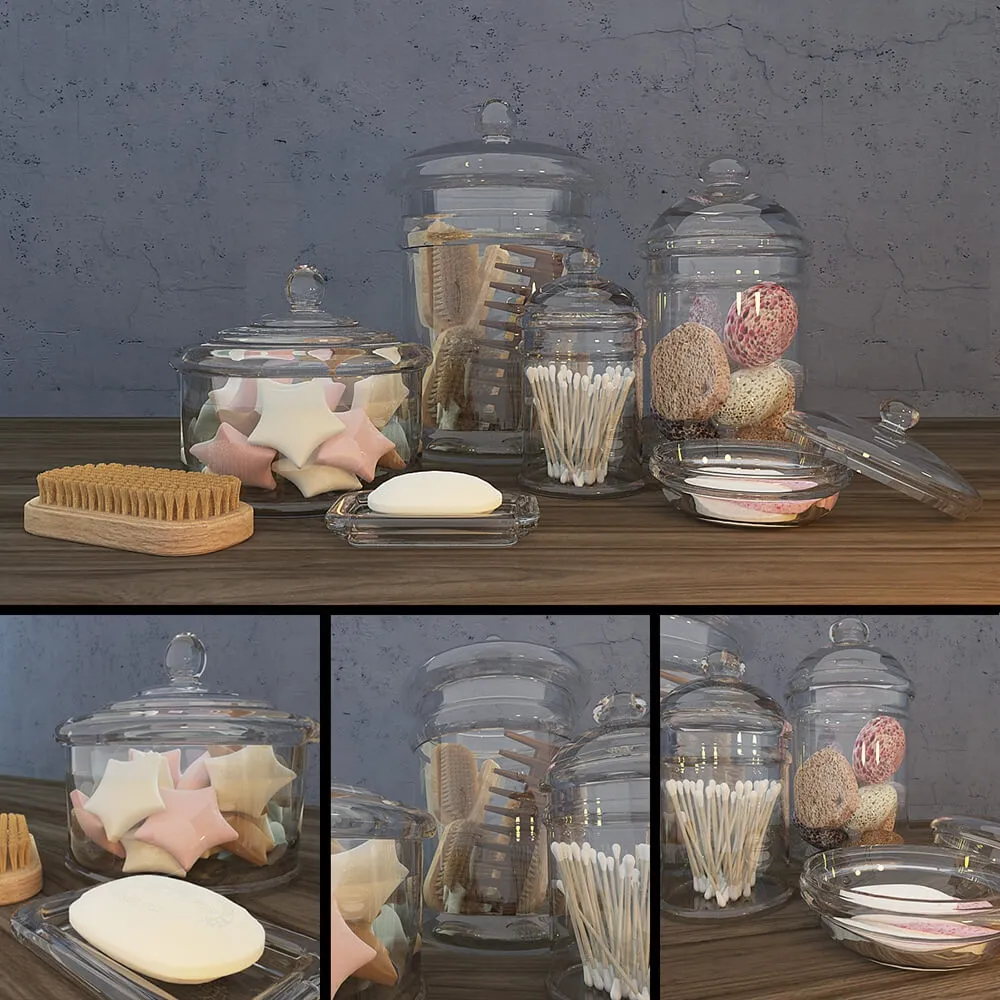 bathroom – Bathroom set 1 3D Model