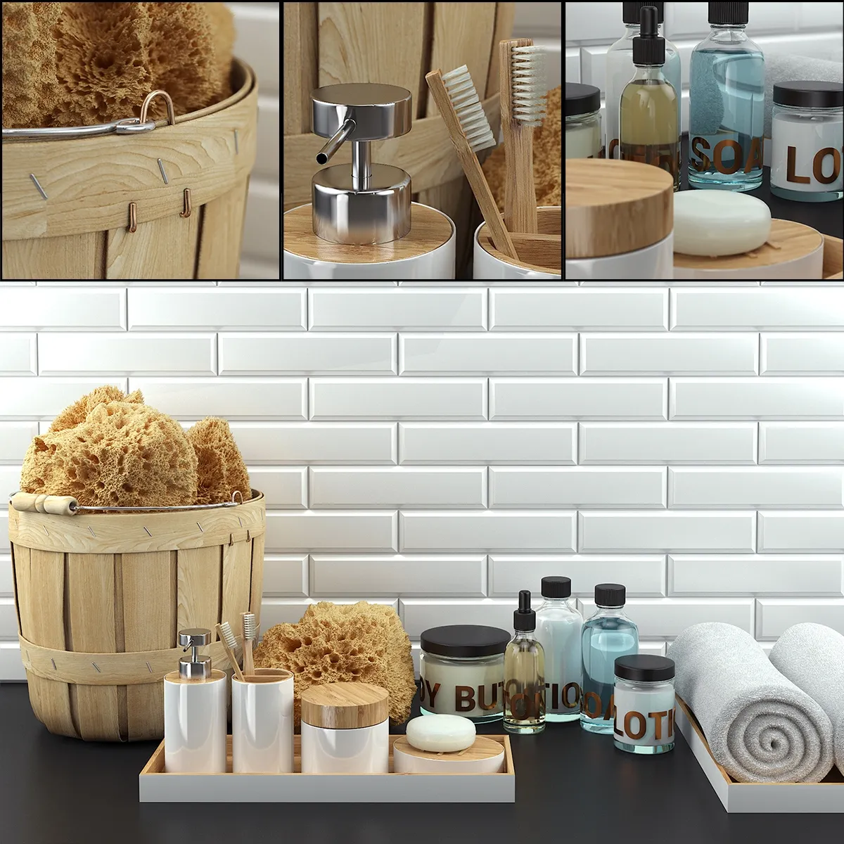 bathroom – Bathroom set 11 3D Model