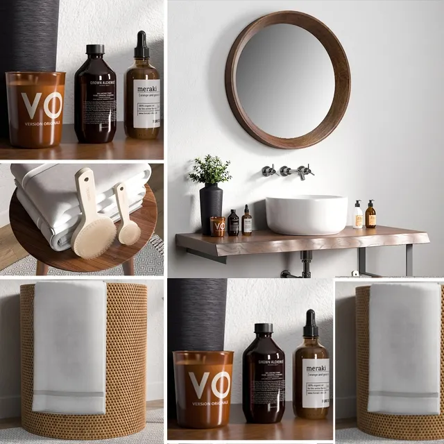 bathroom – Bathroom Set 7 1 3D Model