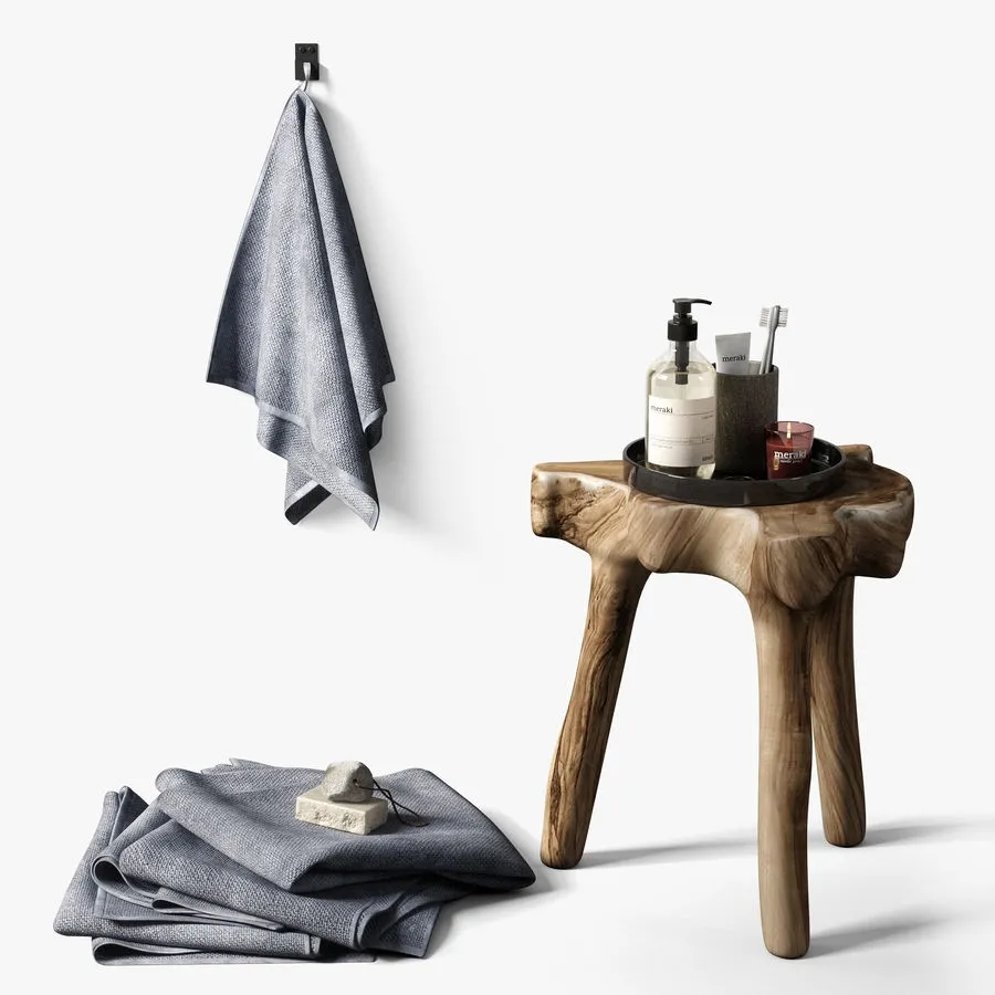 bathroom – Bathroom set 8 3D Model