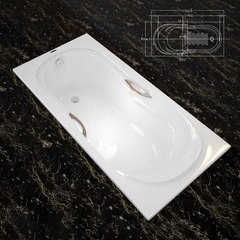 bathroom – Bathtub Villeroy 90 3D Model