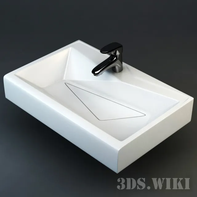 bathroom – Beautiful modern sink 3D Model bathroom – Beautiful modern sink 3D Model