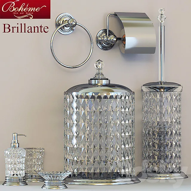 Bathroom Boheme Brillante 3DModel Bathroom Boheme Brillante 3DModel