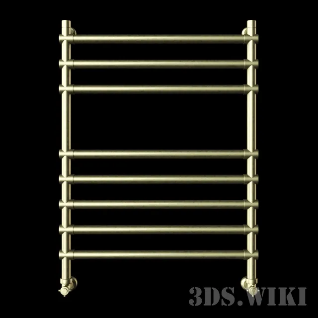 bathroom – Bronze heated towel rail 3D Model bathroom – Bronze heated towel rail 3D Model