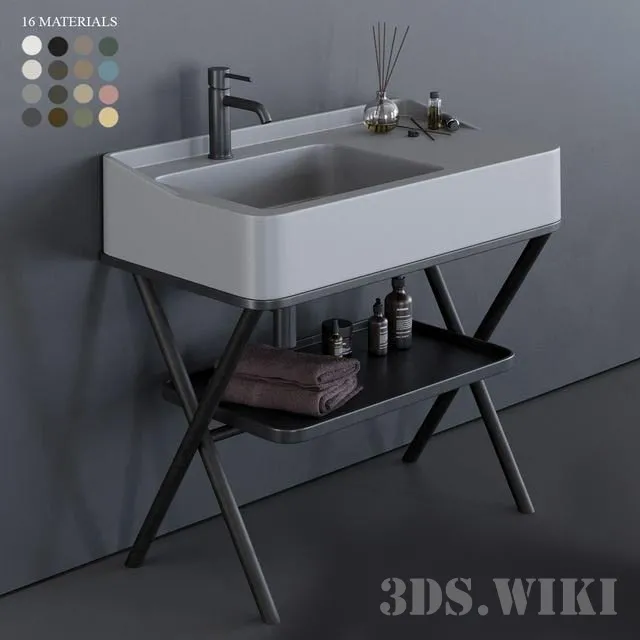 bathroom – Ceramica Cielo Siwa Washbasin 3D Model