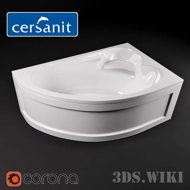 bathroom – Cersanit bath KALIOPE 3D Model bathroom – Cersanit bath KALIOPE 3D Model
