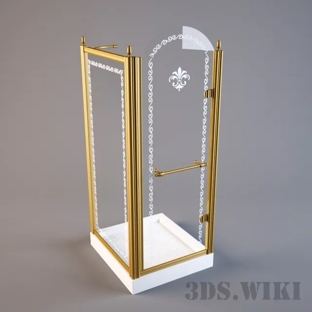 bathroom – Cesares RETRO A1-AX1 90×100 3D Model bathroom – Cesares RETRO A1-AX1 90×100 3D Model