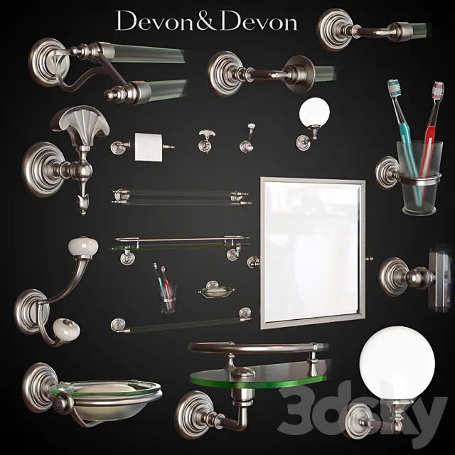 Bathroom CHELSEA room 3DModel Bathroom CHELSEA room 3DModel