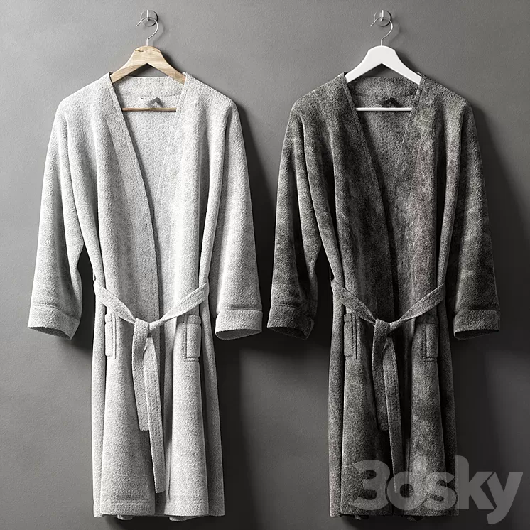 bathroom clothes 3D Model