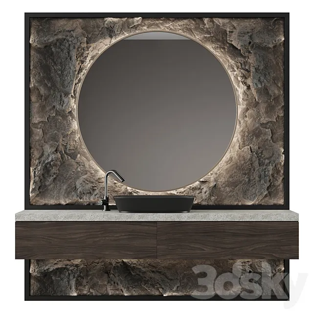 Bathroom console No. 5 3DModel Bathroom console No. 5 3DModel