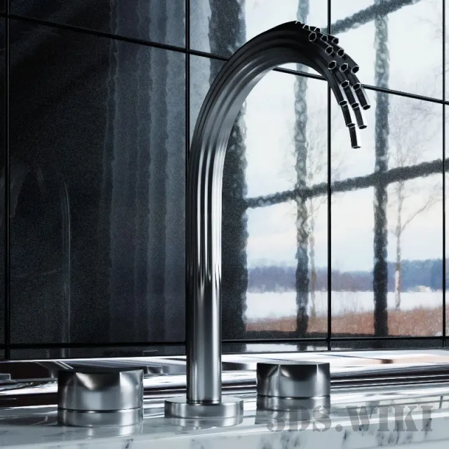 bathroom – Contemporary style faucet 3D Model bathroom – Contemporary style faucet 3D Model