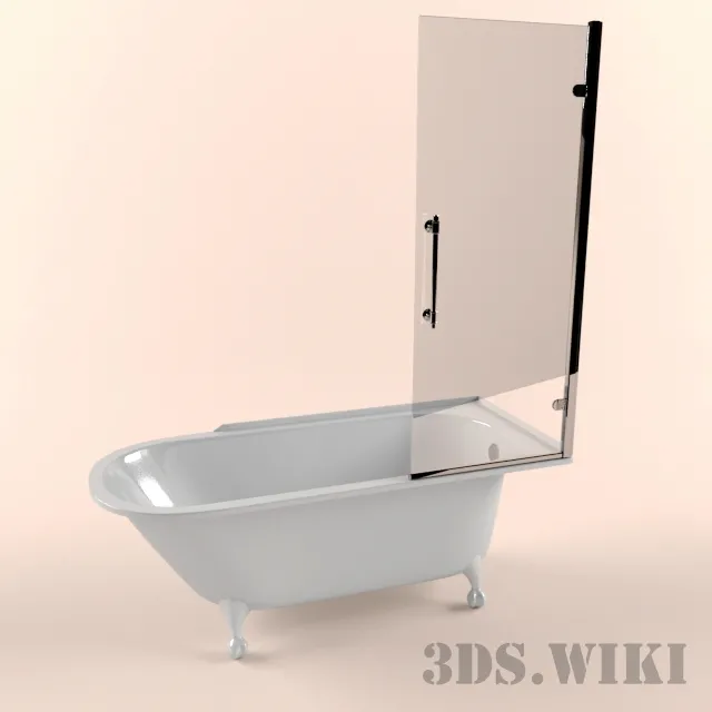 bathroom – Ванна Burlington E14 3D Model bathroom – Ванна Burlington E14 3D Model