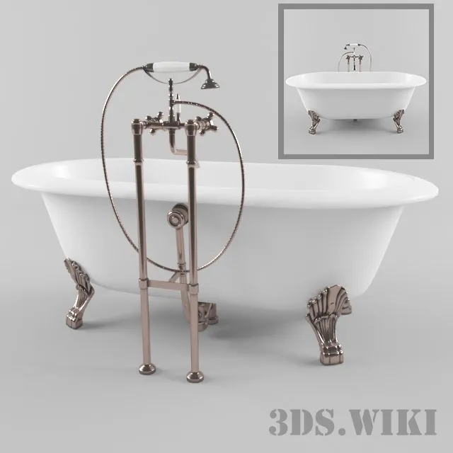 bathroom – Ванна Victoria Albert 3D Model