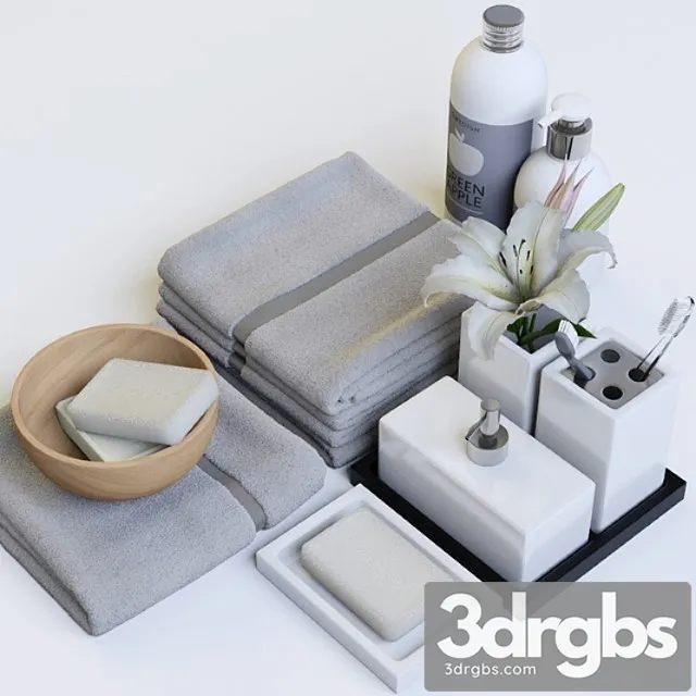 Bathroom Decor 2 2 1 3D Model Download