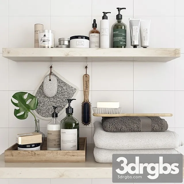 Bathroom Decor 3 3D Model Download