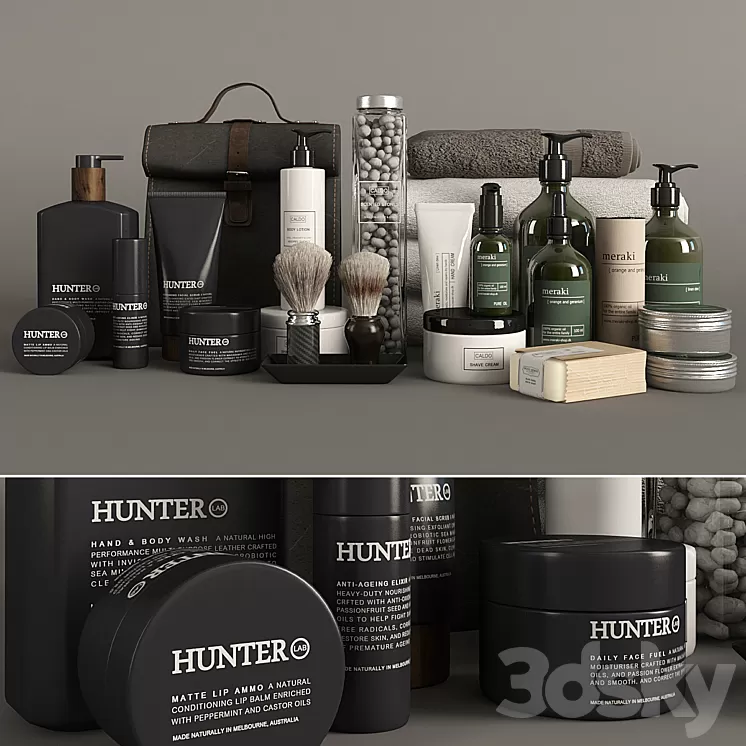 Bathroom decor 3 3D Model