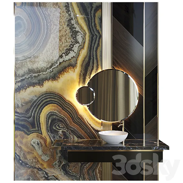 Bathroom decor 3D Model