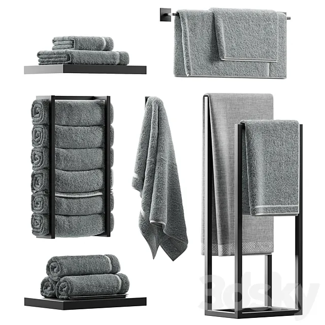 Bathroom decor 3D Model