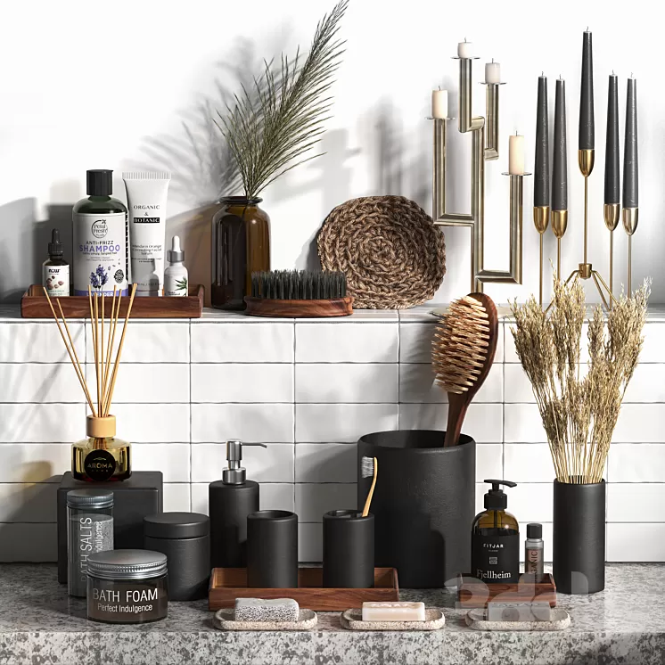 Bathroom decor 3D Model