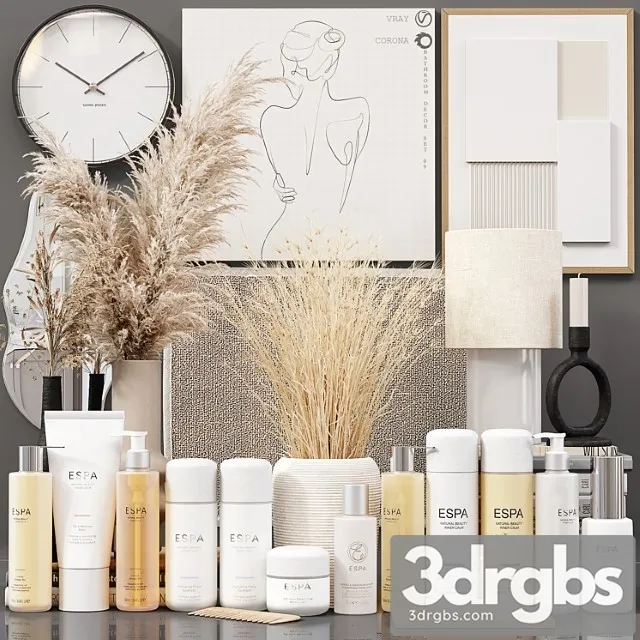 Bathroom decor set 09 Bathroom decor set 09